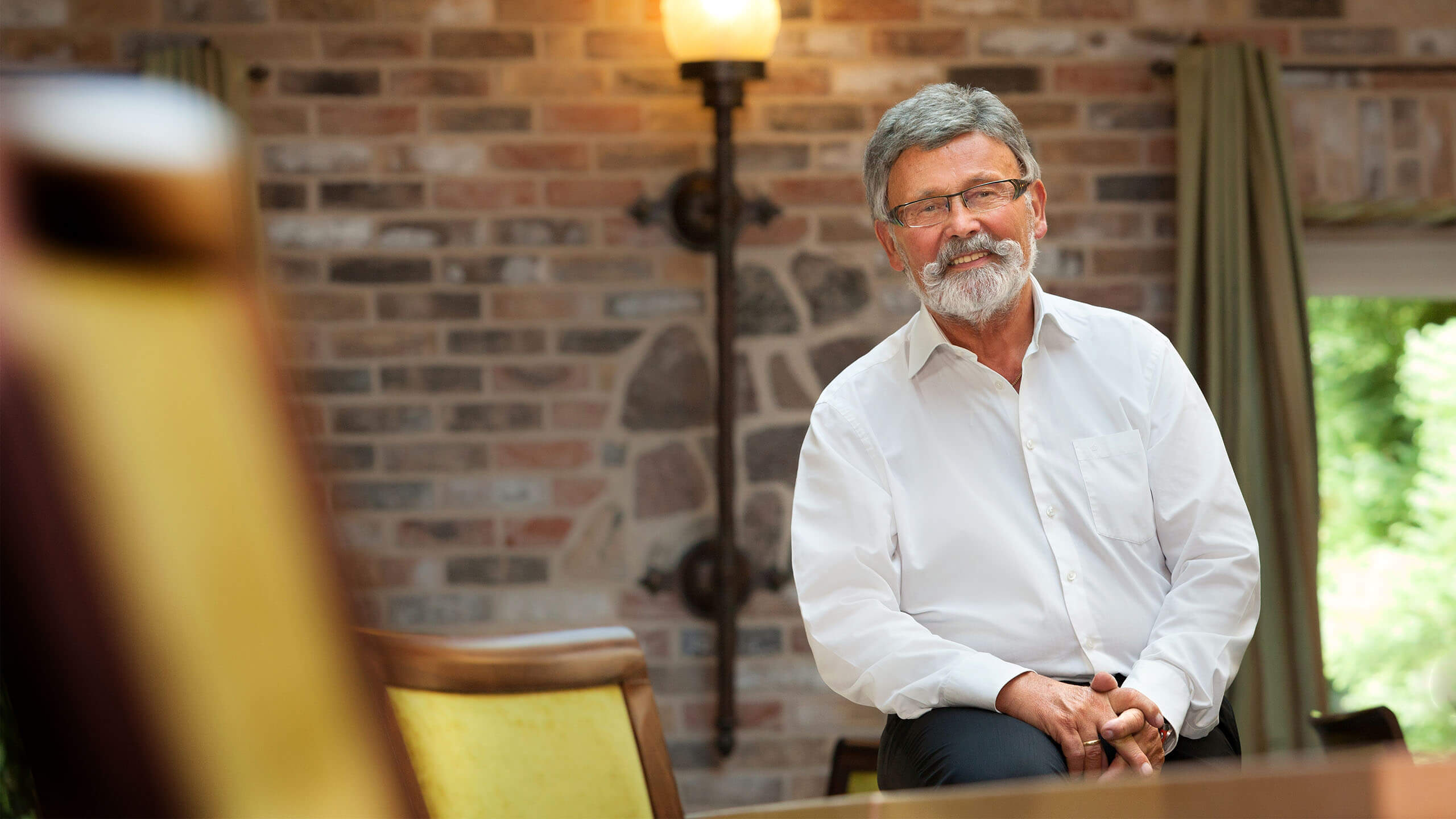 Der Spartherm Gründer Gerhard Manfred Rokossa.